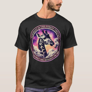 Glücklichste Giraffe im Wald T-Shirt