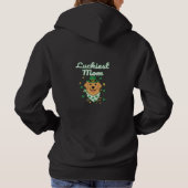 Glücklichste Golden Retriever-Mutter St. Patrick's Hoodie (Rückseite)