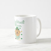 Glücklichste Golden Retriever-Mutter St. Patrick's Kaffeetasse (VorderseiteRechts)