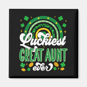 Glücklichste Großtante Shamrocks Glücklicher St. P Magnet