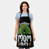 Glücklichste Mama je Familie St Patrick's Day Schürze (Getragen)