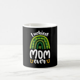 Glücklichste Mutter überhaupt Familie St. Patrick' Kaffeetasse