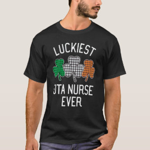 Glücklichste OTA-Krankenschwester jemals St. Patri T-Shirt