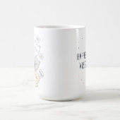 Glücklichste Stimmung Katzen Süß Ästhetik Kaffeetasse (Mittel)