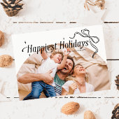 Glücklichste Weihnachtskarte Feiertagskarte