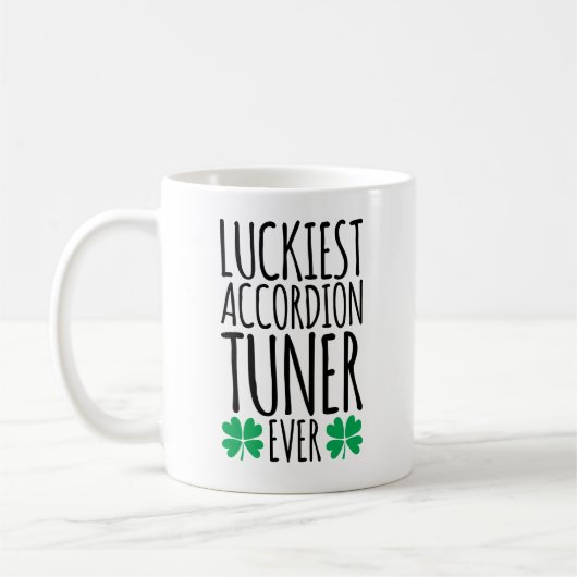 Glücklichster Accordion Tuner je Kaffeetasse (Links)