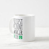 Glücklichster Account Manager je Kaffeetasse (Vorderseite Links)