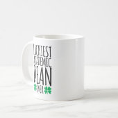 Glücklichster akademischer Dean je Kaffeetasse (Vorderseite Links)