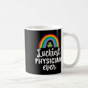 Glücklichster Arzt aller Zeiten St. Patrick Day Sh Kaffeetasse