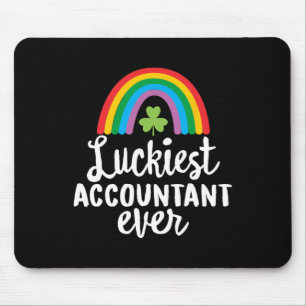 Glücklichster Buchhalter Aller Zeiten St. Patrick Mousepad
