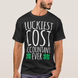 Glücklichster Kostenrechner je St Patricks Day T-Shirt