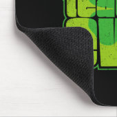 Glücklichster Lehrer Ever Shamrock St Patricks Day Mousepad (Ecke)