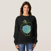 Glücklichster Lehrer je Happy Saint Patrick's Day  Sweatshirt (Vorne ganz)