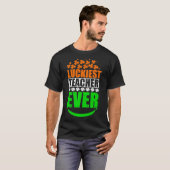 Glücklichster Lehrer je St Patricks Day Irish Clov T-Shirt (Vorne ganz)