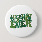 Glücklichster Lehrer | St. Patrick's Day Button (Vorderseite)