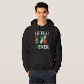 Glücklichster Lehrer überhaupt Frohen St. Patrick' Hoodie (Vorne ganz)