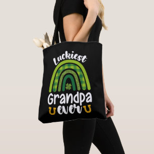Glücklichster Opa Aller Zeiten Familie St. Patrick Tasche
