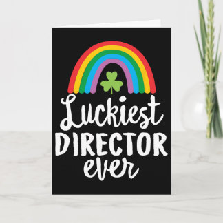 Glücklichster Regisseur aller Zeiten St. Patrick T Karte