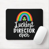Glücklichster Regisseur aller Zeiten St. Patrick T Mousepad (Mit Mouse)