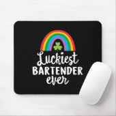 Glücklichster Rtender Aller Zeiten St. Patrick Tag Mousepad (Mit Mouse)