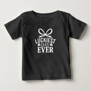Glücklichster Tag Aller St Patricks Tag Irisches G Baby T-shirt