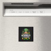 Glücklichster Womanizer Leprechaun St Patricks Day Magnet (In Situ (Geschirrspüler))