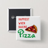 Glücklichstes    Backen  Button (Vorne & Hinten)