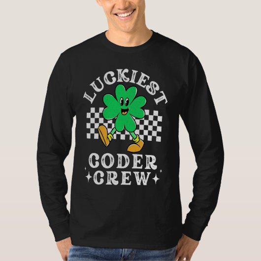 Glücklichstes Coder-Team Comp Sci Informatik St P T-Shirt (Vorderseite)