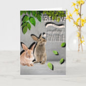 Glücklichstes Ostern überhaupt Karte (Gelbe Blume)