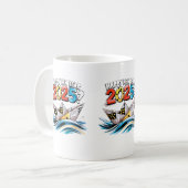 GlückNeujahr2025 Kaffeetasse (Vorderseite Links)