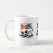 GlückNeujahr2025 Kaffeetasse (Links)