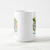 Glücks-Elefanten-Regenbogen-Anhänger Kaffeetasse (Mittel)