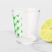 Glücks-Kleeblatt-Shotglas Schnapsglas (Rechts)