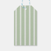 Glücks-Shamrock-Geschenkanhänger Geschenkanhänger (Rückseite)