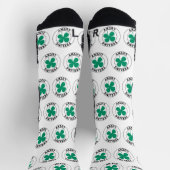 Glücks-Shamrock-Socken Socken (Oben)