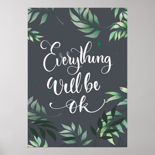 Glücksangebot Alles wird gut sein Poster (Vorne)