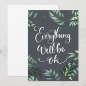 Glücksangebot Alles wird gut sein Save The Date (Vorne/Hinten)