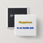 Glücksangebot - Glück ist ein Insider-Job. Button (Vorne & Hinten)