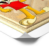Glücksangebot - Kunstdruck Poster (Ecke)