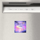 Glücksangebot mit Surrealwolken und einem Sonnensc Magnet (In Situ (Geschirrspüler))