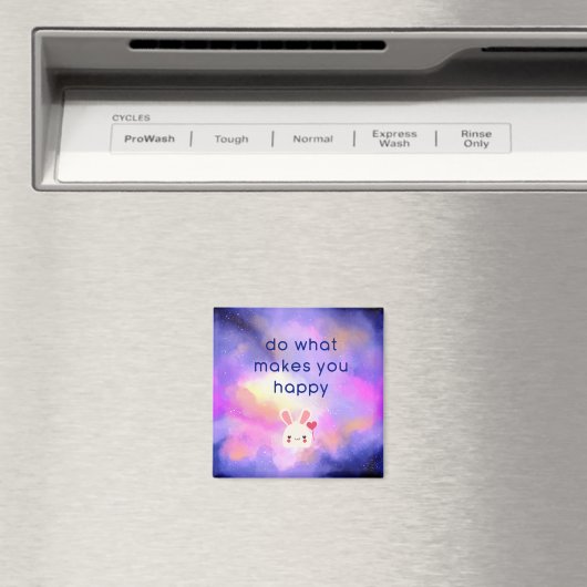 Glücksangebot mit Surrealwolken und einem Sonnensc Magnet (In Situ (Geschirrspüler))