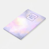 Glücksangebot mit Weltraumwolken - abstraktes Desi Post-it Klebezettel (angewinkelt)