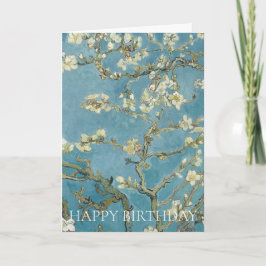 GLÜCKSBIRTHDAY GREETING CARD : VINCENT Van Gogh Karte