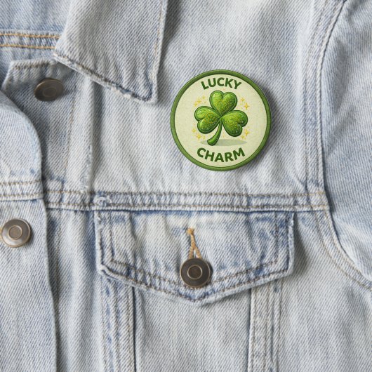 Glücksbringer Button (Beispiel)