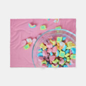 Glücksbringer-Decke Fleecedecke (Vorderseite (Horizontal))