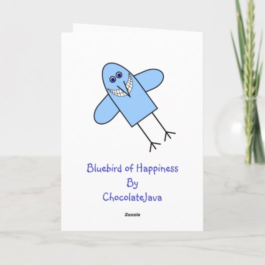 Glücksbringer Karte (Rückseite)