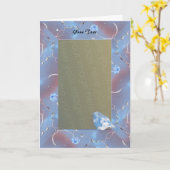 Glücksbringer Karte (Gelbe Blume)