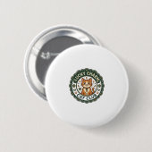 Glücksbringer-Katze POD Vektorgrafik - Glücksbring Button (Vorne & Hinten)