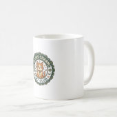 Glücksbringer-Katze POD Vektorgrafik - Glücksbring Kaffeetasse (VorderseiteRechts)