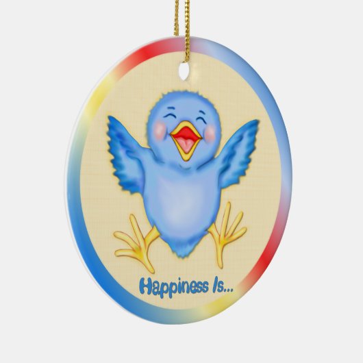 Glücksbringer Keramikornament (Rechts)